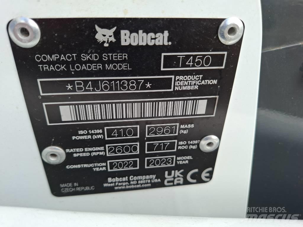 Bobcat T 450 لوادر انزلاقية التوجيه