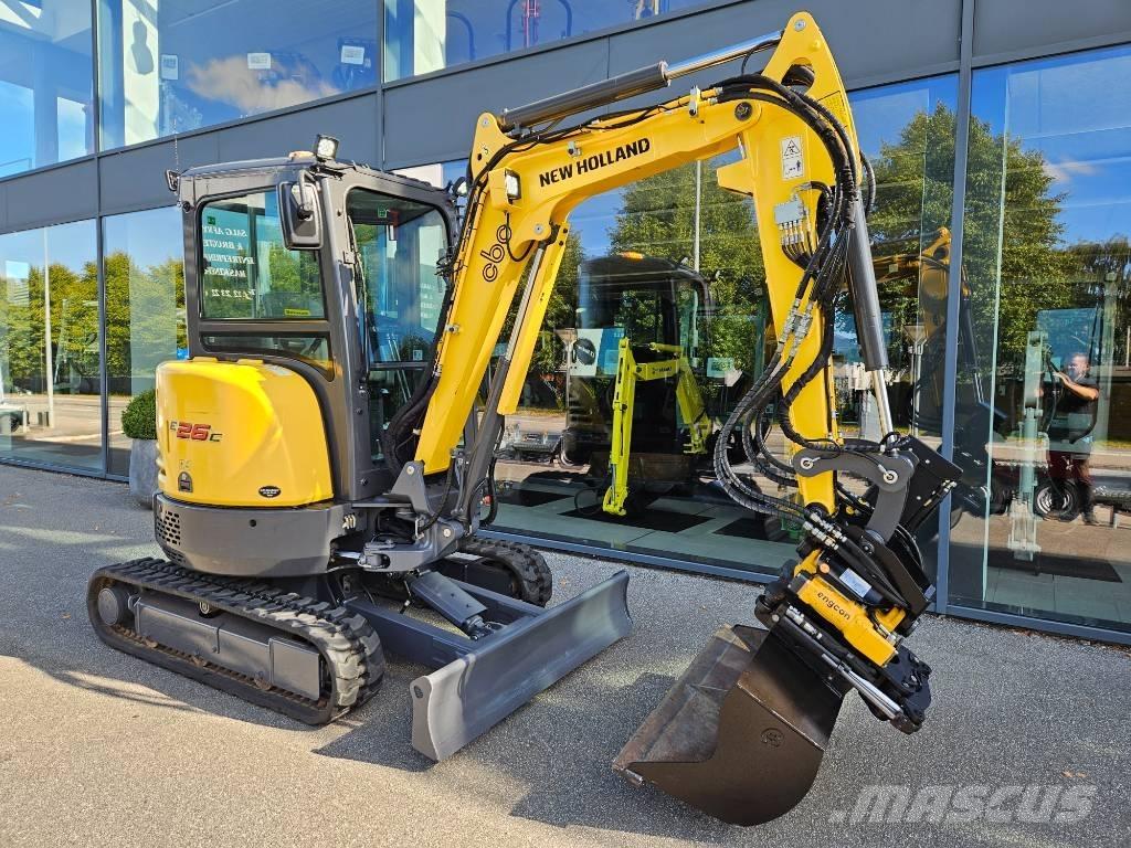 New Holland E 26 C حفارات صغيرة أقل من 7 طن (حفارات صغيرة)