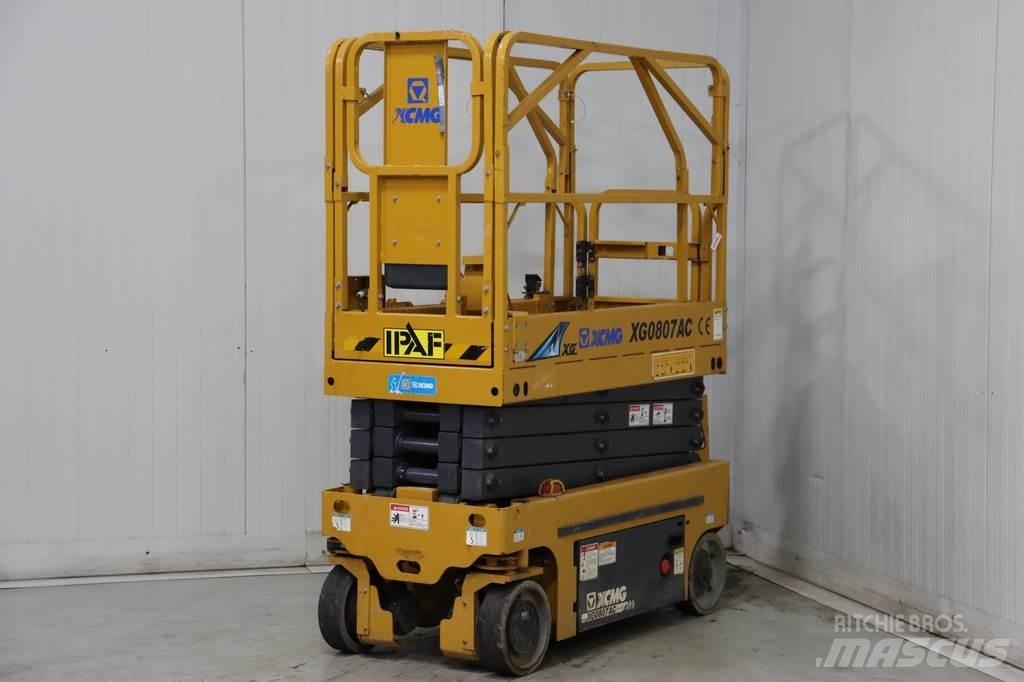XCMG XG0807AC رافعات مقصية الشكل