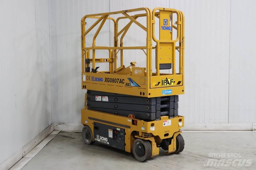 XCMG XG0807AC رافعات مقصية الشكل