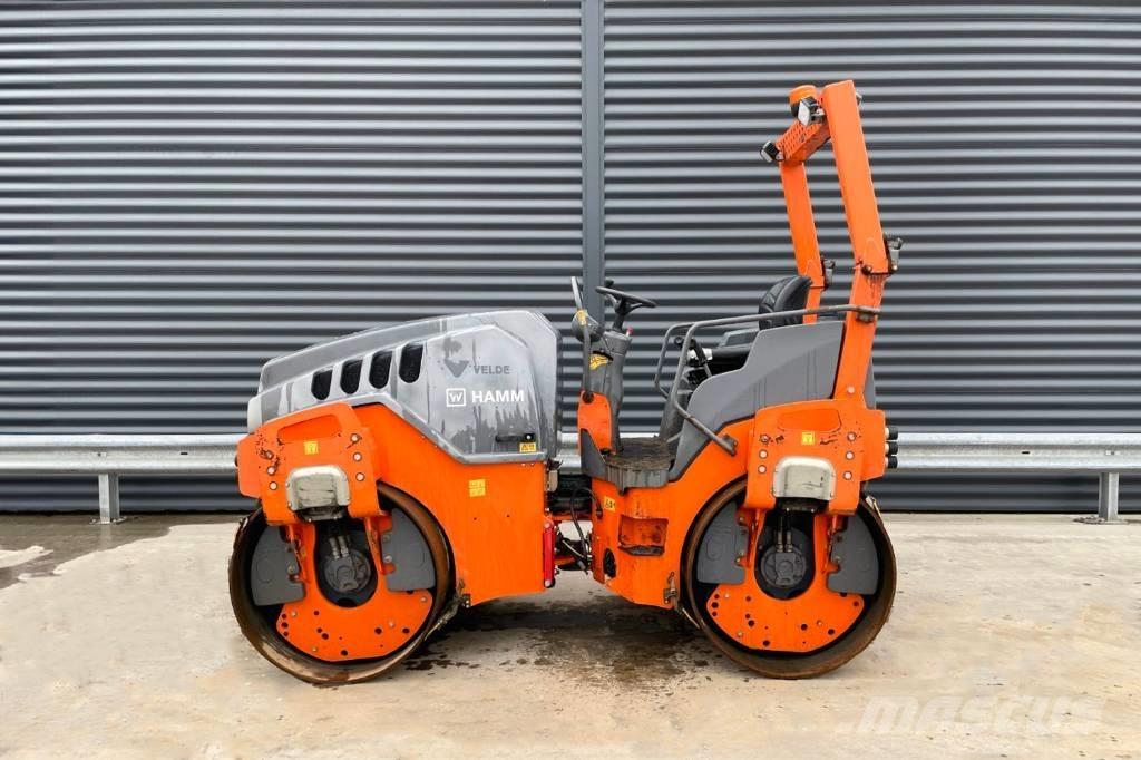 Hamm HD 14 VV مداحل ثنائية الاسطوانة