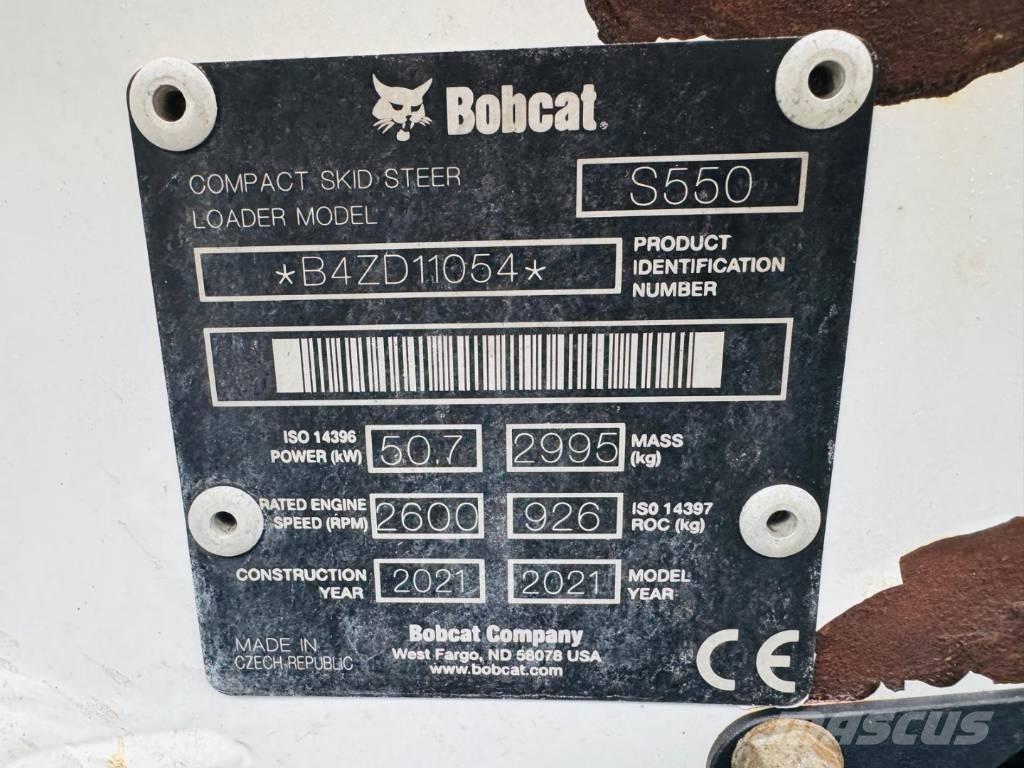 Bobcat S 550 لوادر انزلاقية التوجيه