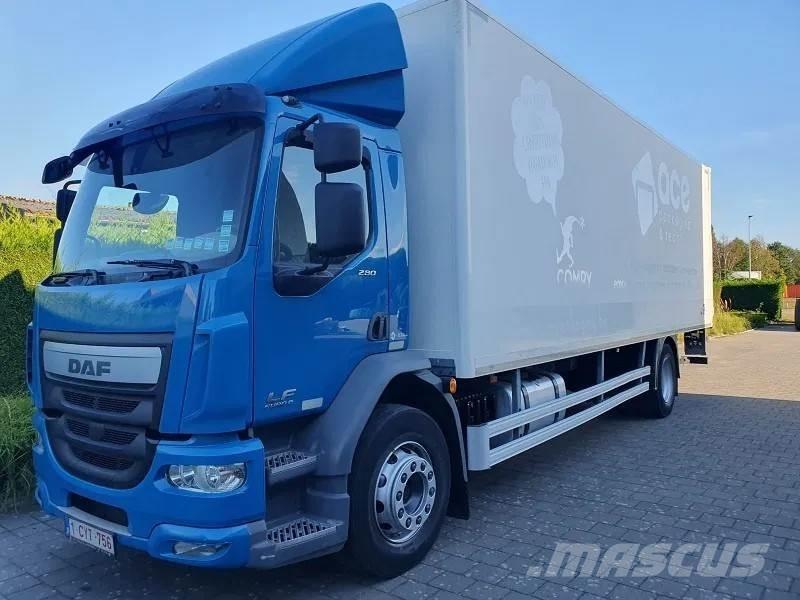 DAF LF 280 شاحنات ذات هيكل صندوقي