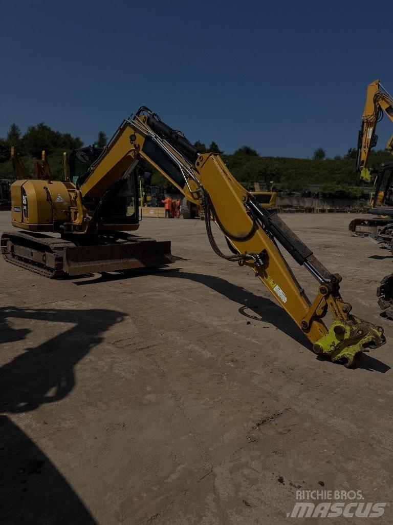 CAT 308 E 2 CR حفارات وسط 7 طن - 12 طن