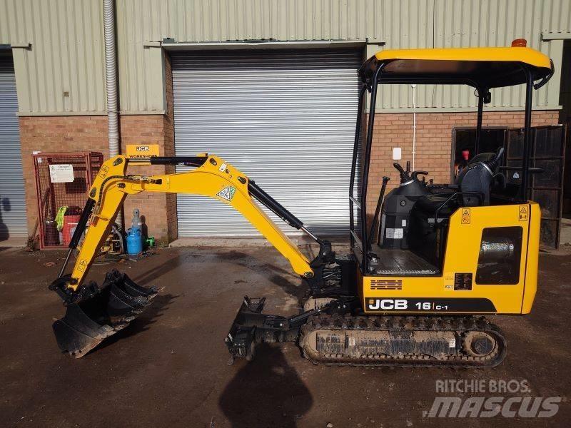 JCB 16 C-1 حفارات صغيرة أقل من 7 طن (حفارات صغيرة)