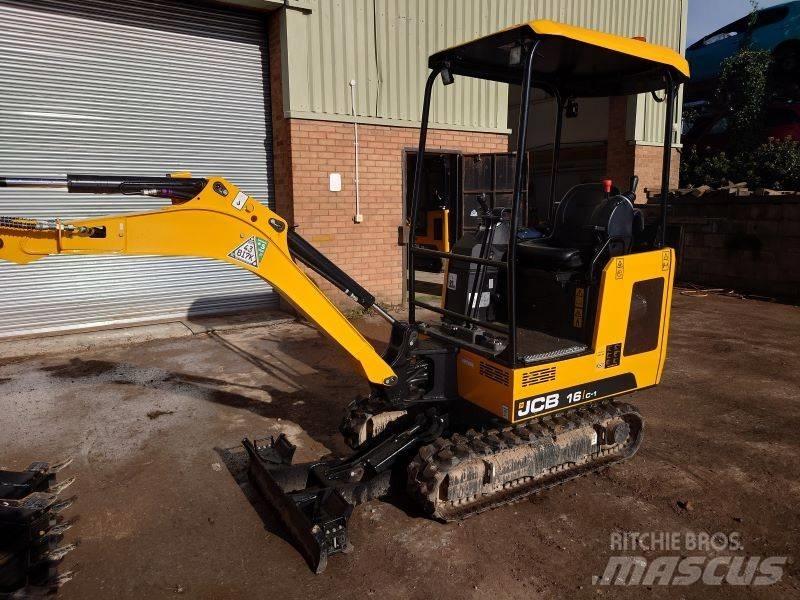 JCB 16 C-1 حفارات صغيرة أقل من 7 طن (حفارات صغيرة)