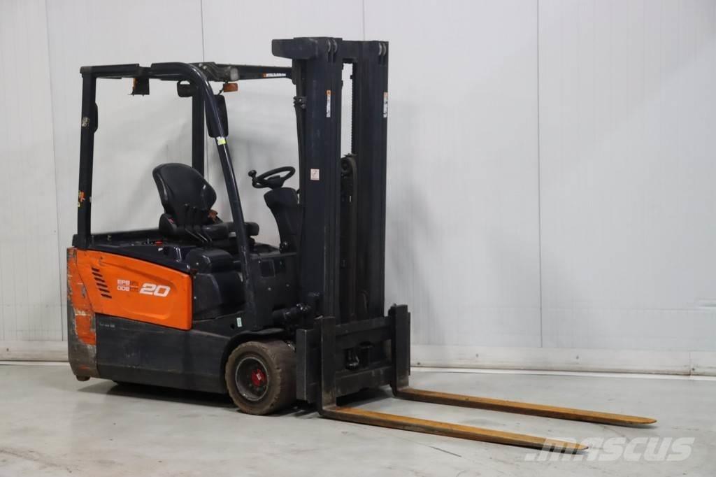 Doosan B20T-7 شاحنات ذات رافعات شوكية تعمل بالكهرباء