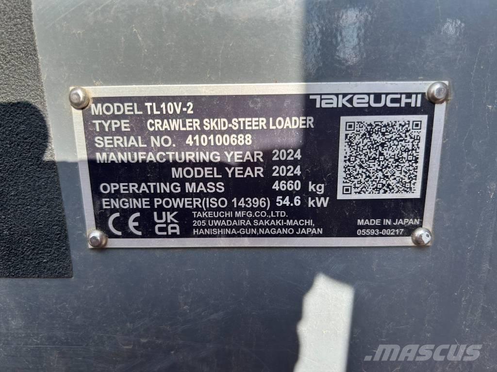 Takeuchi TL 10 V2 لوادر زحافة
