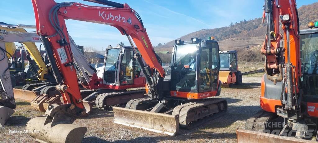 Kubota KX 080-4 حفارات وسط 7 طن - 12 طن