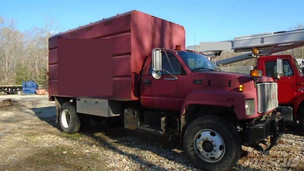 GMC C7500 شاحنات نقل ألواح الخشب