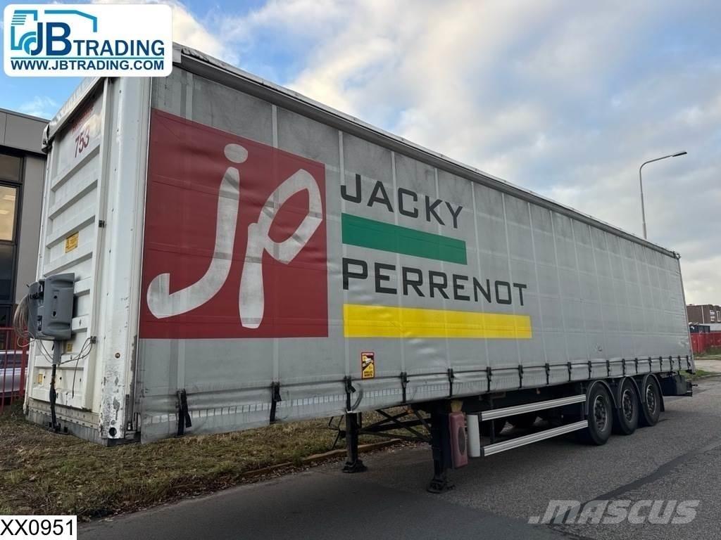 Fruehauf Tautliner نصف مقطورات بباب جانبي