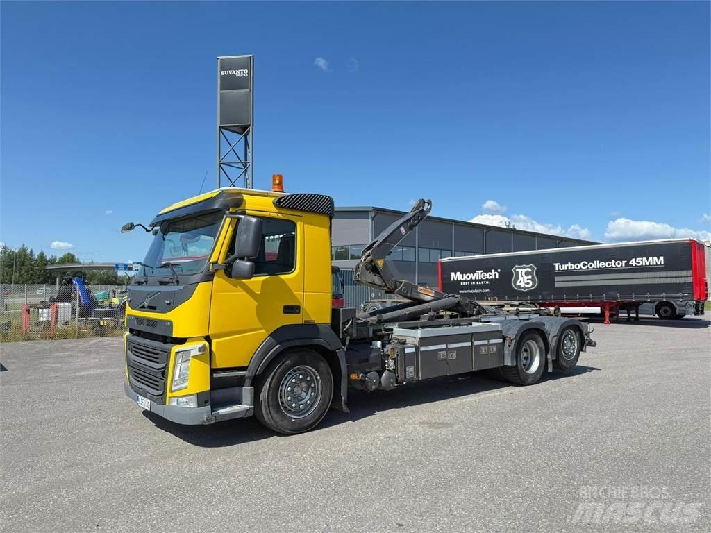 Volvo FM410 6x2*4 شاحنات الرافعات الخطافية