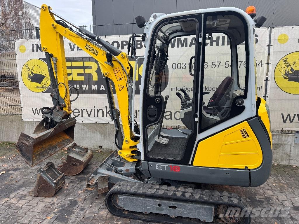 Wacker Neuson ET 18 حفارات صغيرة أقل من 7 طن (حفارات صغيرة)
