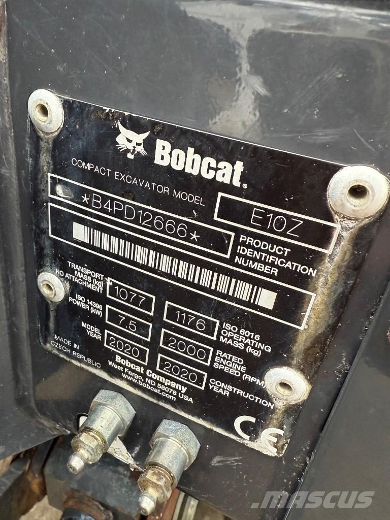 Bobcat E 10z حفارات صغيرة أقل من 7 طن (حفارات صغيرة)