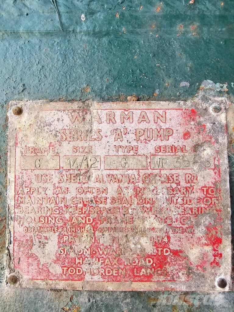 Warman pump 14/12'' كراكات