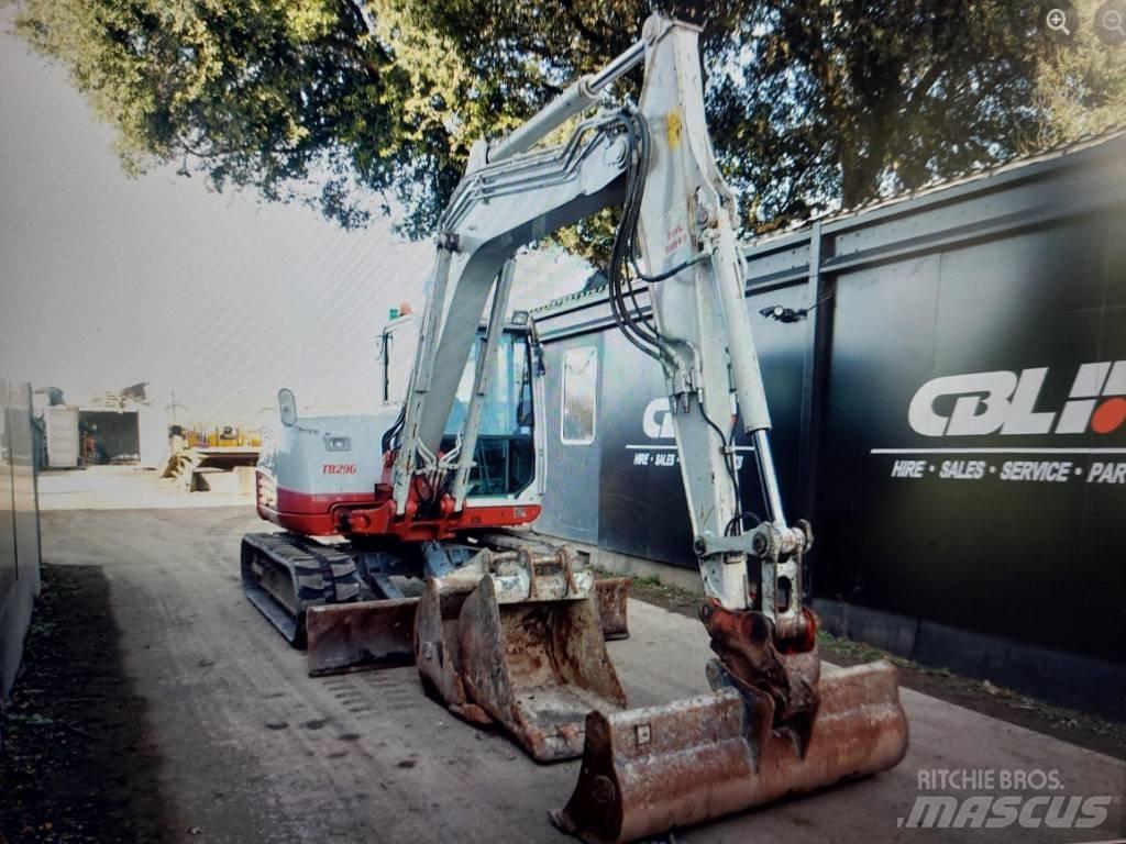 Takeuchi TB 290 حفارات وسط 7 طن - 12 طن