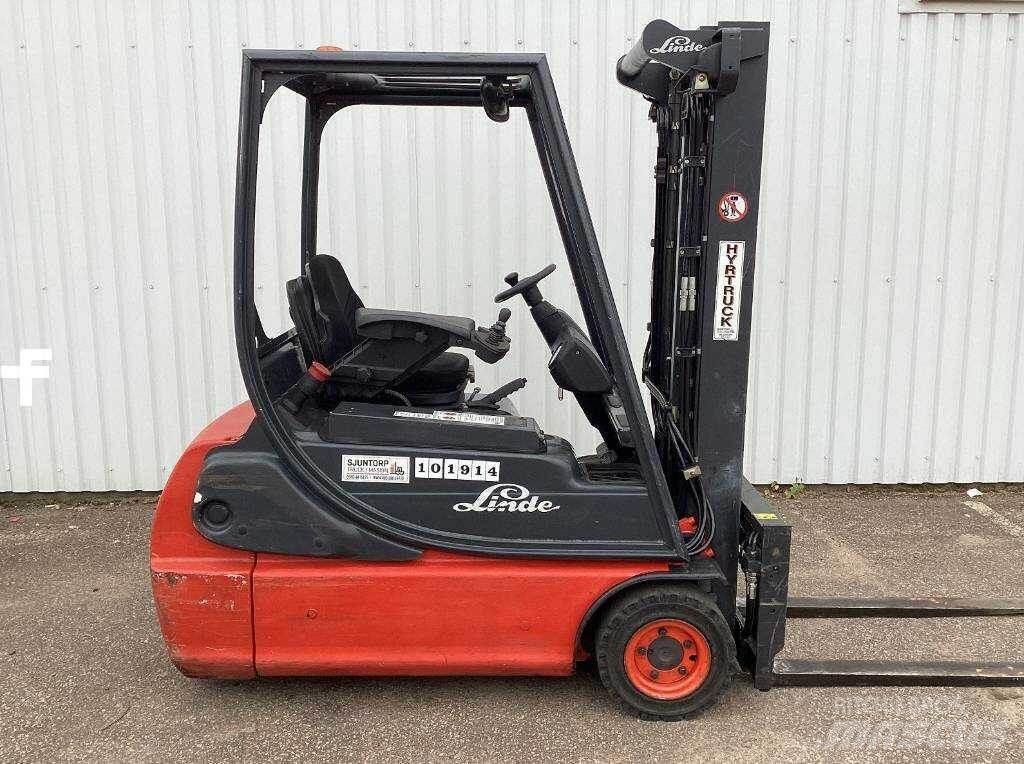 Linde E 18 C شاحنات ذات رافعات شوكية تعمل بالكهرباء