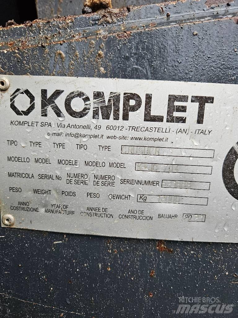 Komplet K-JC 704 الكسارات المتنقلة