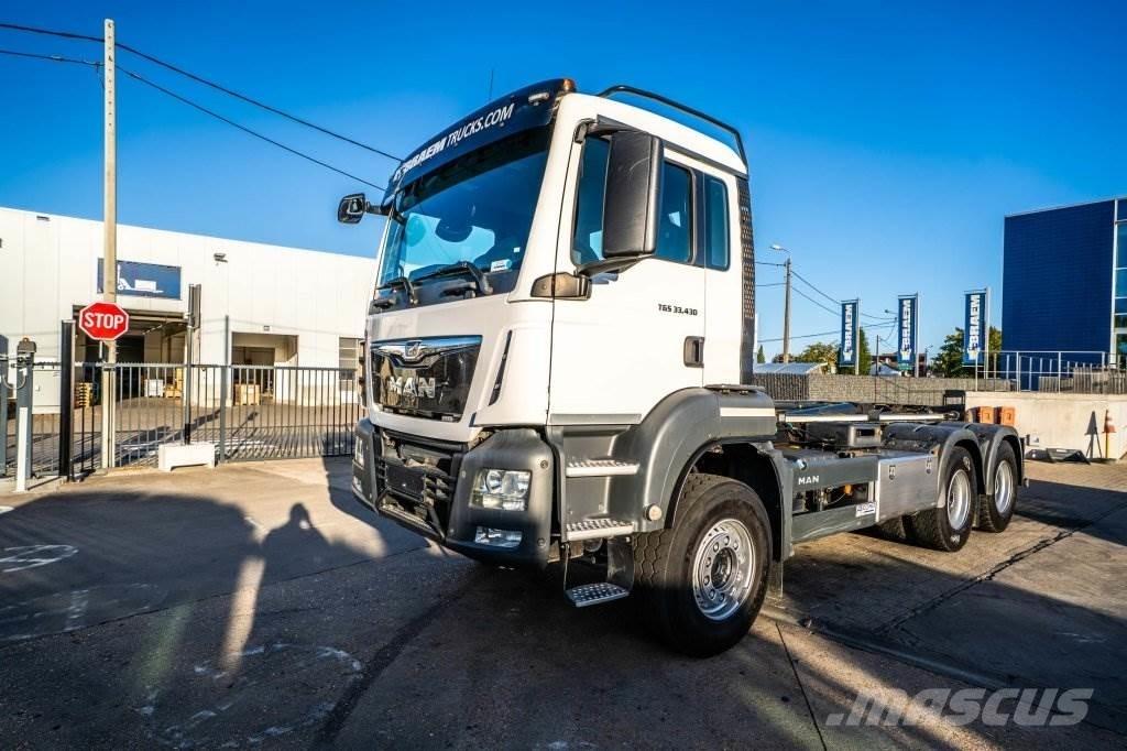 MAN TGS 33.430 BL شاحنات الرافعات الخطافية