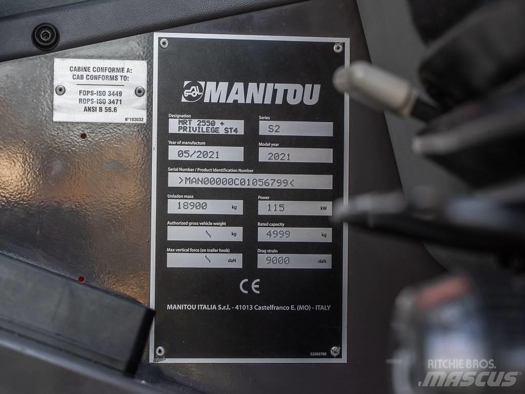 Manitou MRT 2550 مناولات متداخلة