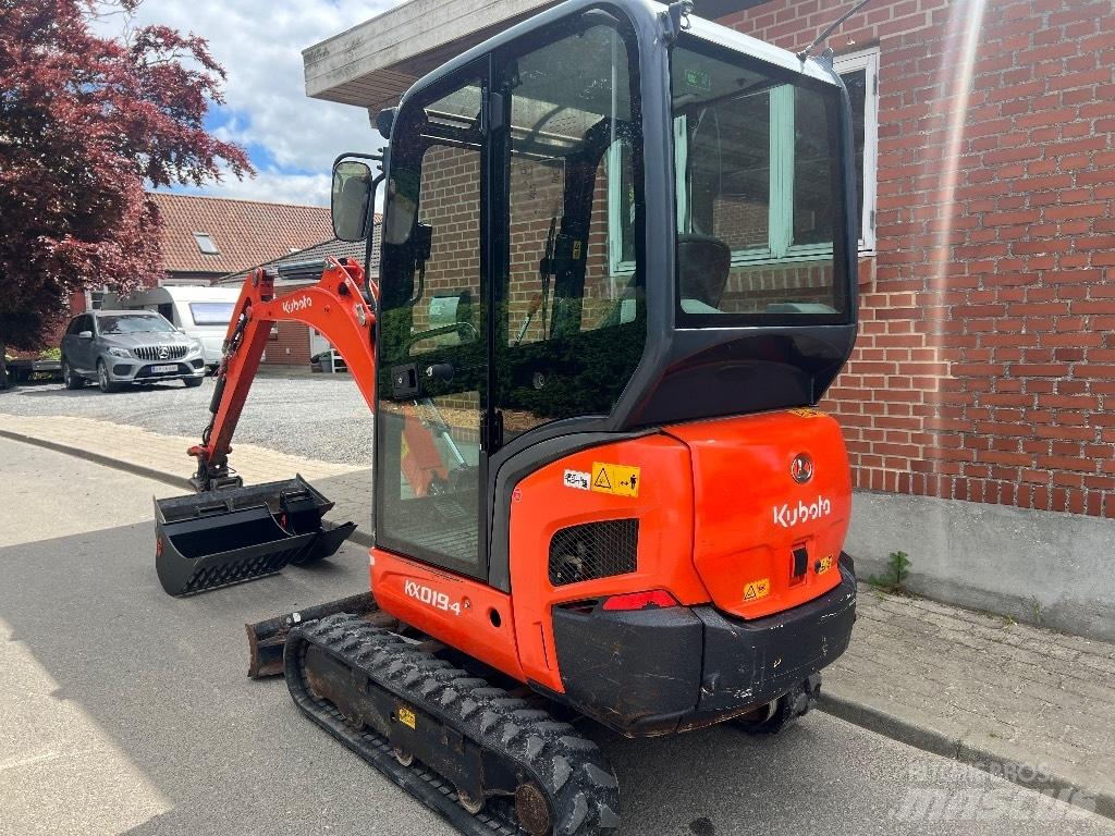 Kubota KX 019-4 حفارات صغيرة أقل من 7 طن (حفارات صغيرة)