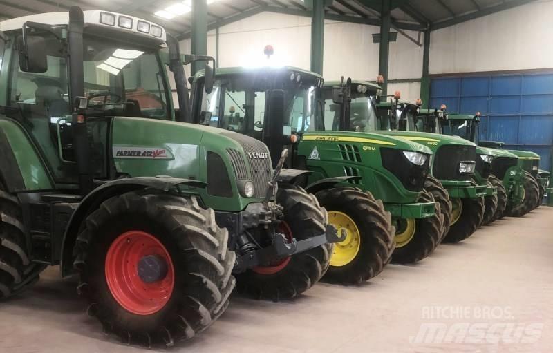 Fendt 412 Vario الجرارات