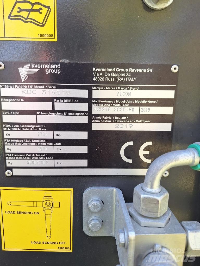 Vicon RV5216 محزمات مستديرة