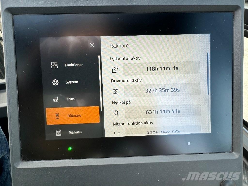 Toyota 9FBMK30T شاحنات ذات رافعات شوكية تعمل بالكهرباء