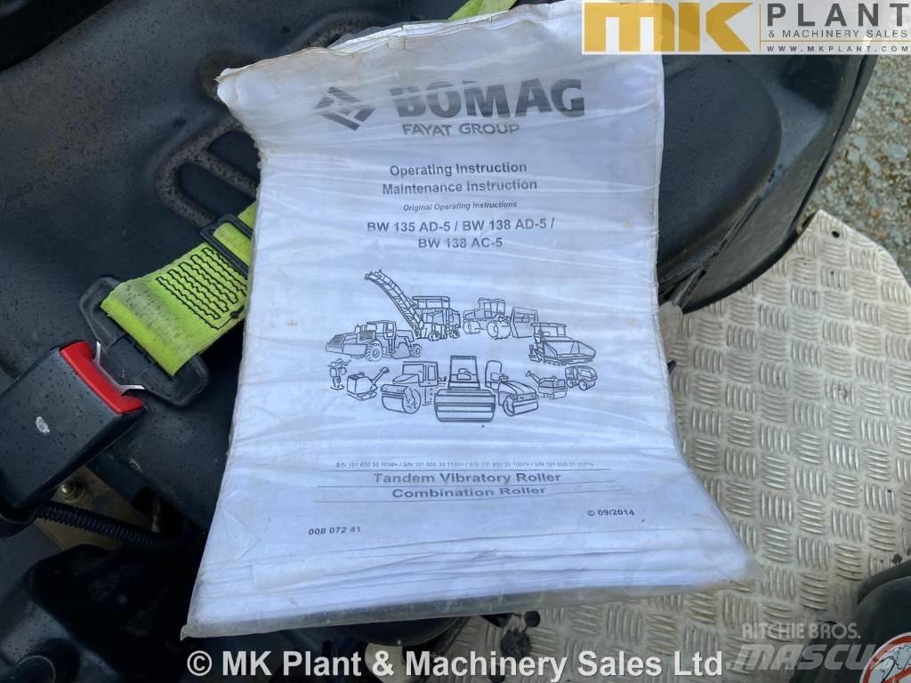 Bomag BW 135 AD-5 مداحل ثنائية الاسطوانة