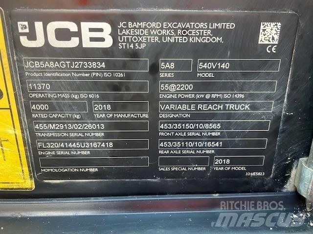 JCB 540-140 مناولات متداخلة