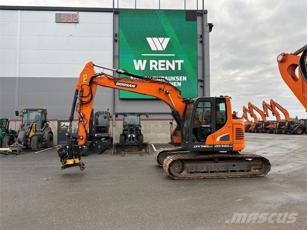 Doosan DX140LCR-5 حفارات زحافة
