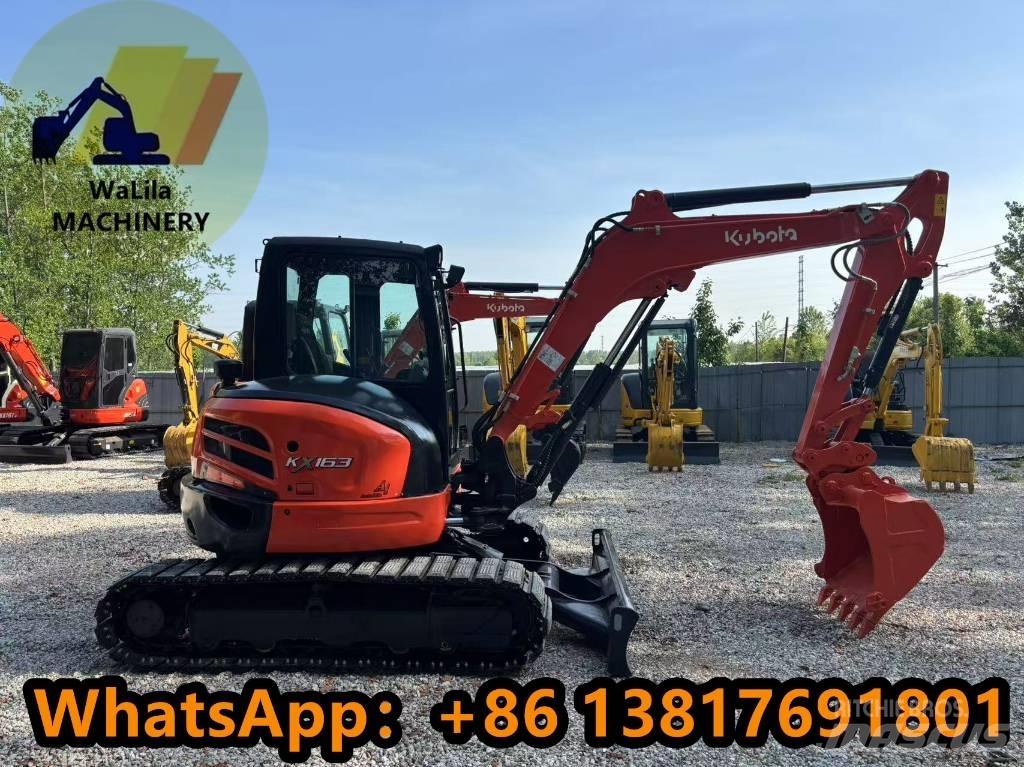 Kubota KX 163-5 حفارات صغيرة أقل من 7 طن (حفارات صغيرة)