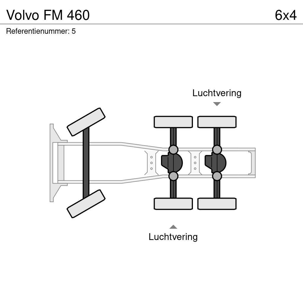 Volvo FM 460 وحدات الجر