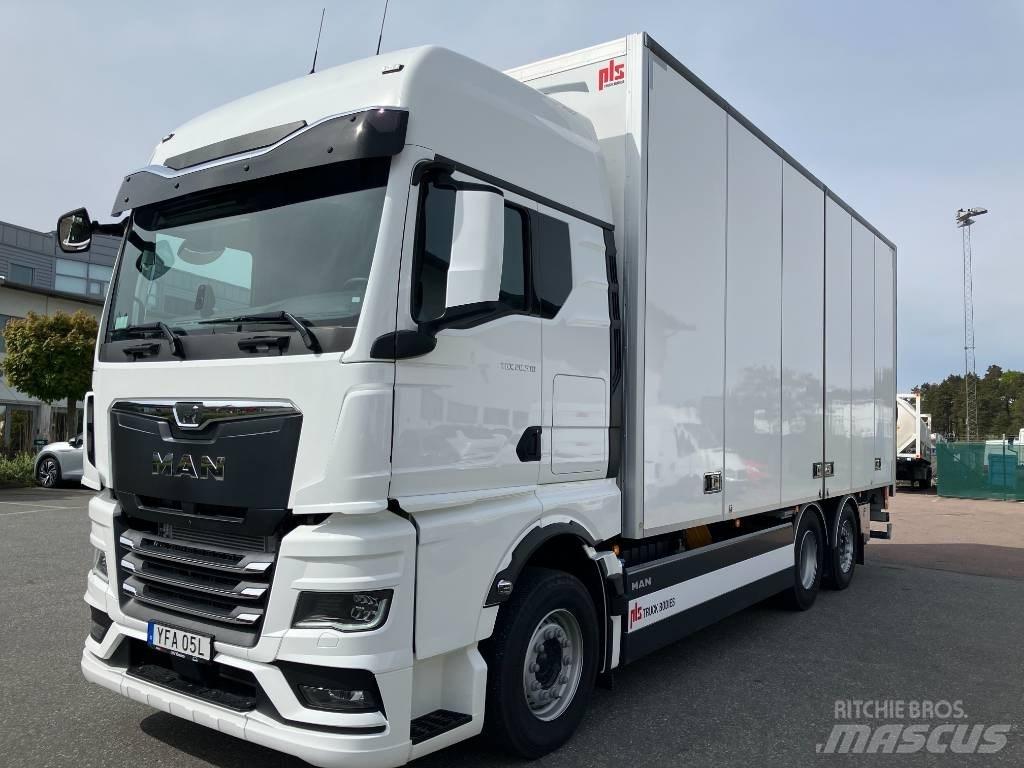 MAN TGX 26.510 شاحنات ذات هيكل صندوقي