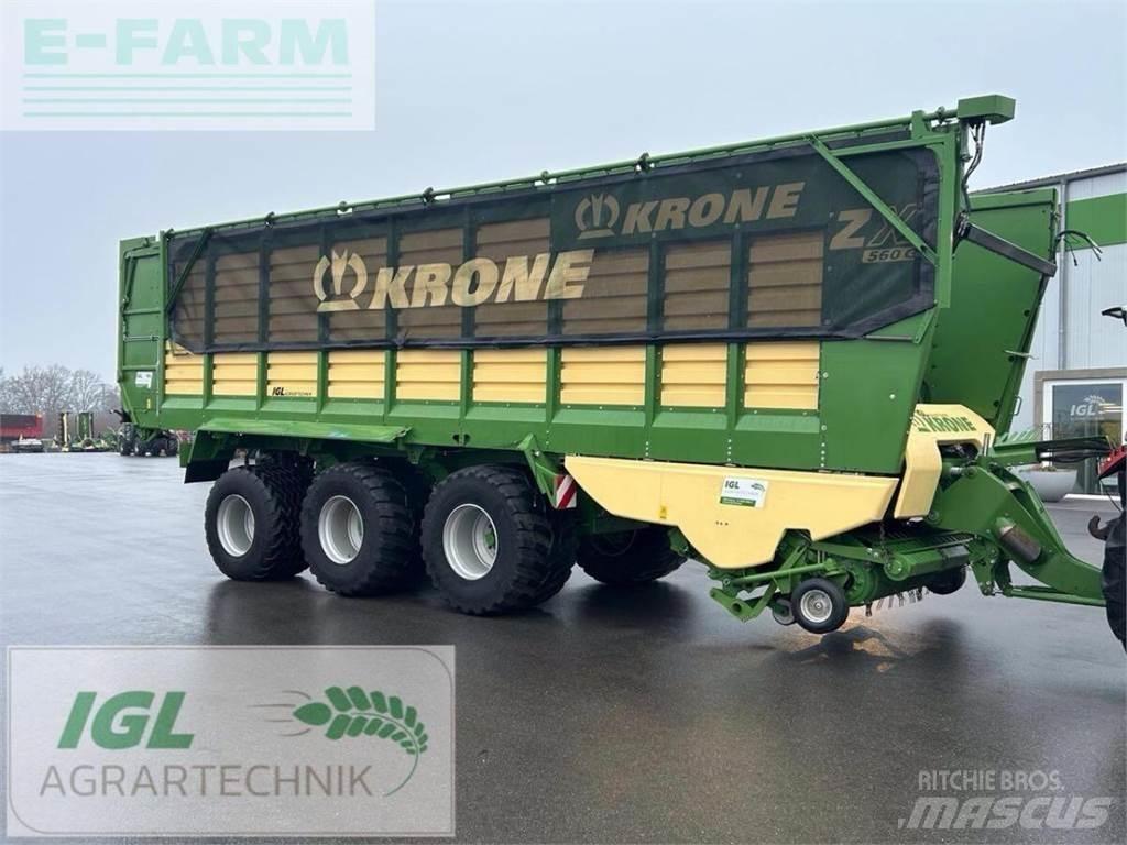 Krone zx 560 gl مقطورة حبوب