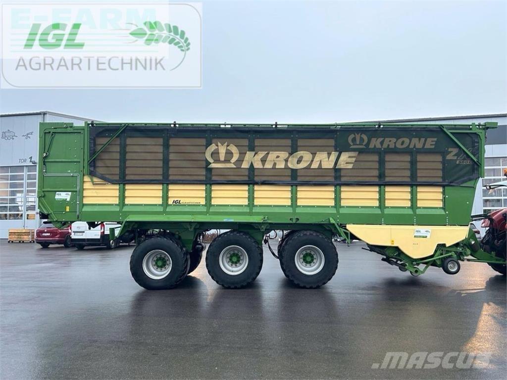 Krone zx 560 gl مقطورة حبوب