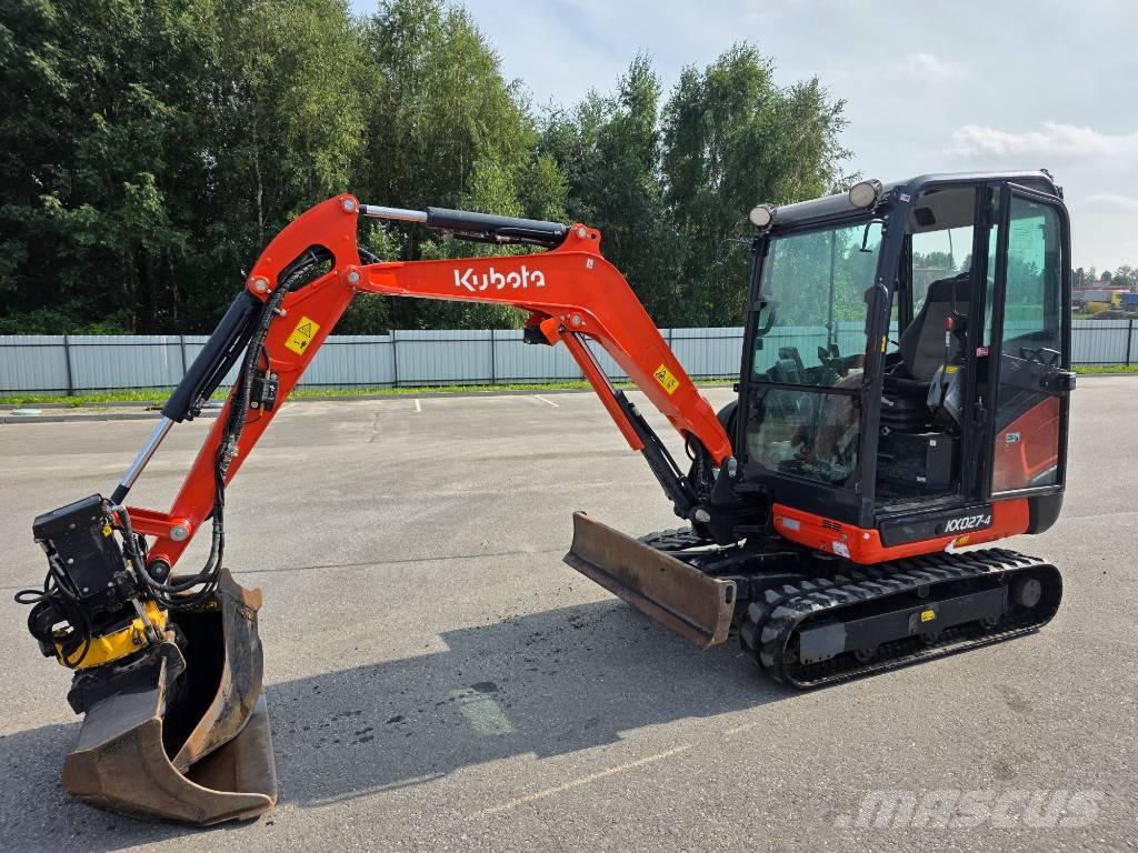 Kubota KX 027-4 حفارات صغيرة أقل من 7 طن (حفارات صغيرة)