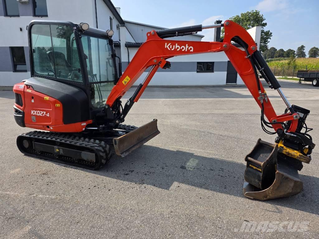 Kubota KX 027-4 حفارات صغيرة أقل من 7 طن (حفارات صغيرة)