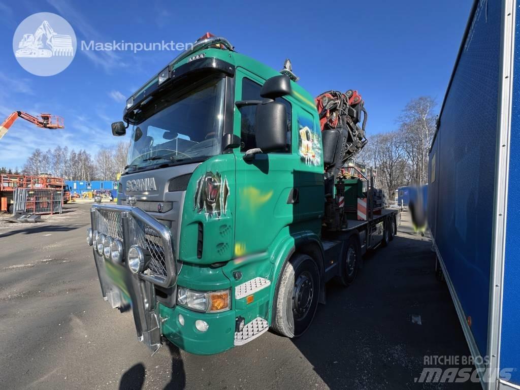 Scania R 440 LB شاحنات الرافعات