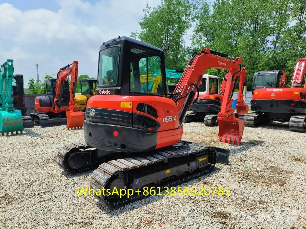 Kubota U 55-4 حفارات صغيرة أقل من 7 طن (حفارات صغيرة)