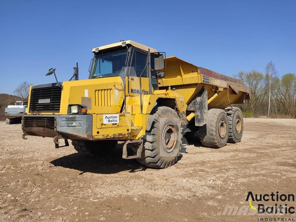Komatsu HM400 ساحبات مفصلية
