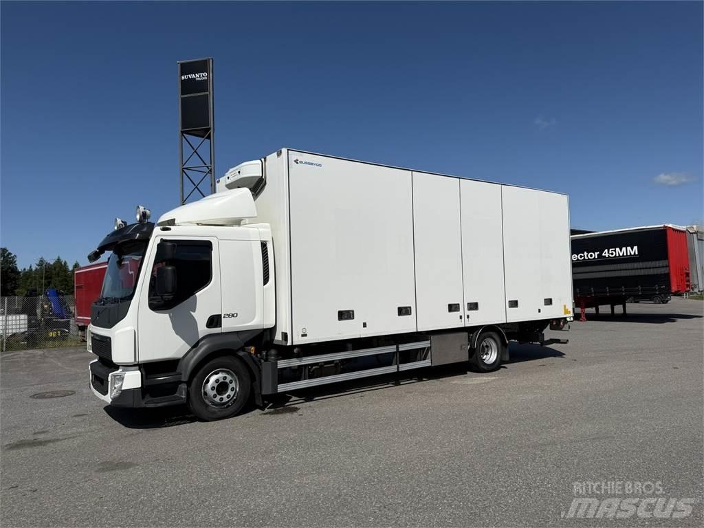 Volvo FL280 4x2 شاحنات ذات هيكل صندوقي