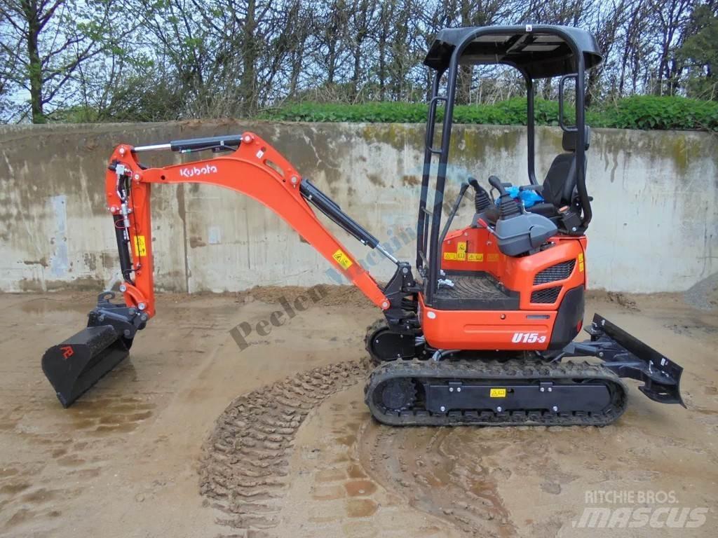 Kubota U 15-3 حفارات صغيرة أقل من 7 طن (حفارات صغيرة)