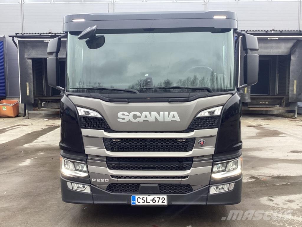 Scania P 280 CNG شاحنات ذات هيكل صندوقي