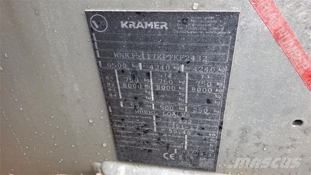Kramer 8085T لوادر صغيرة