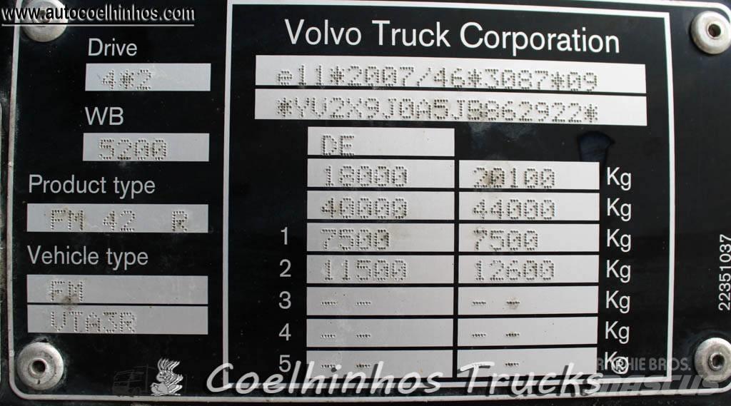 Volvo FM 330 شاحنات بغطاء جانبي