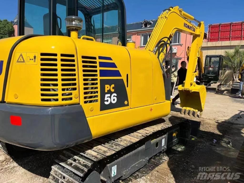 Komatsu 56 حفارات صغيرة أقل من 7 طن (حفارات صغيرة)