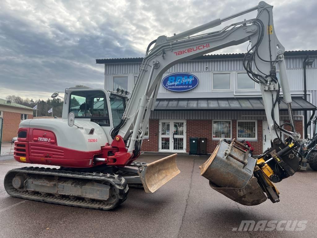 Takeuchi TB 290-2 حفارات وسط 7 طن - 12 طن