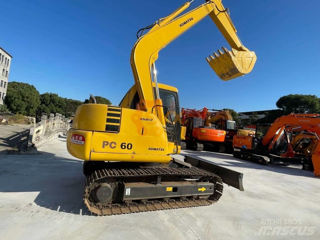 Komatsu PC 60 حفارات صغيرة أقل من 7 طن (حفارات صغيرة)