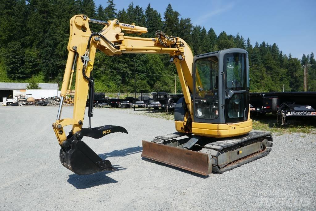 Komatsu PC58UU-5 حفارات صغيرة أقل من 7 طن (حفارات صغيرة)